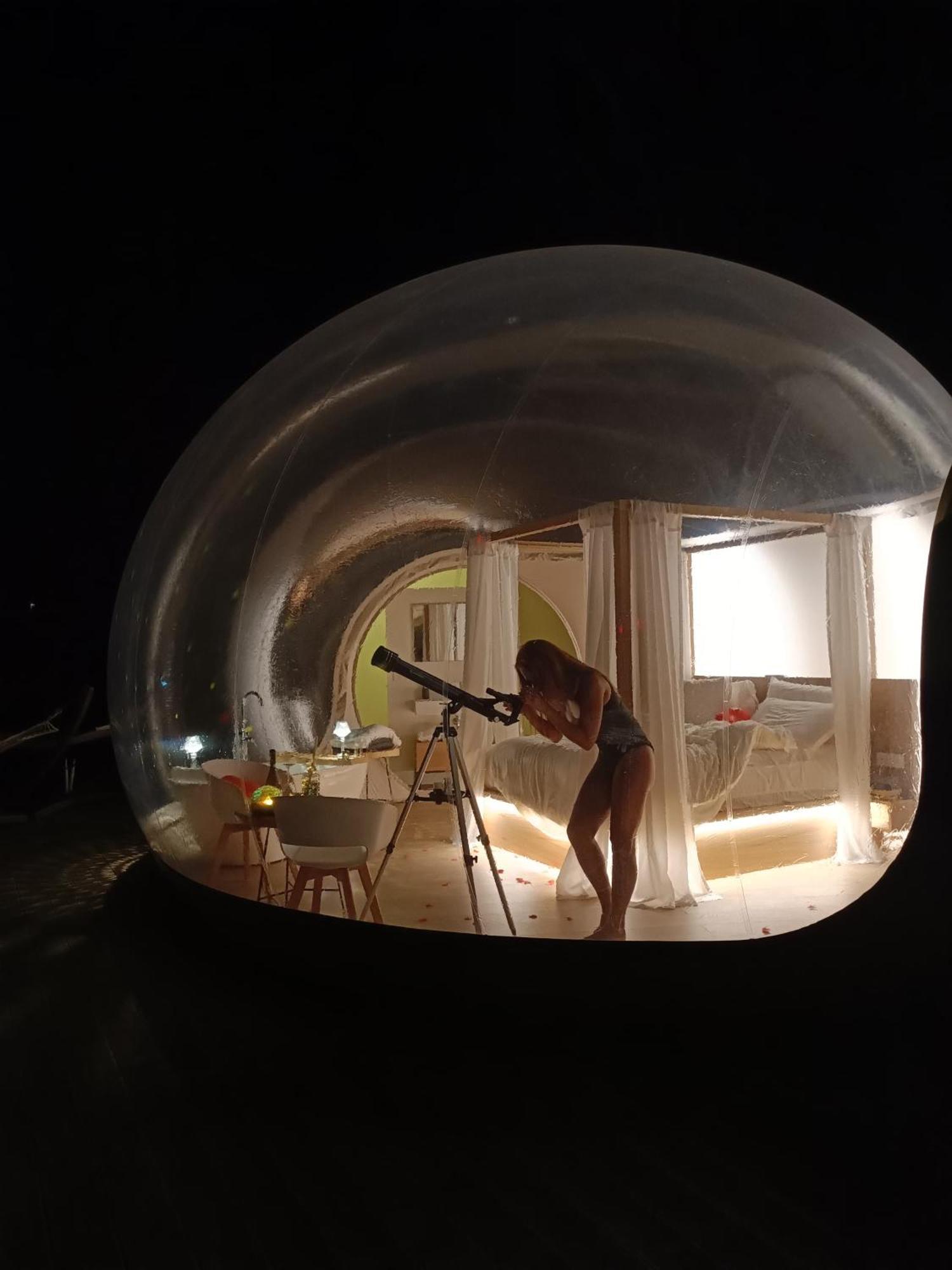 Bubble Room Puglia Villa Bautier Bubblenights Cerignola Exteriér fotografie