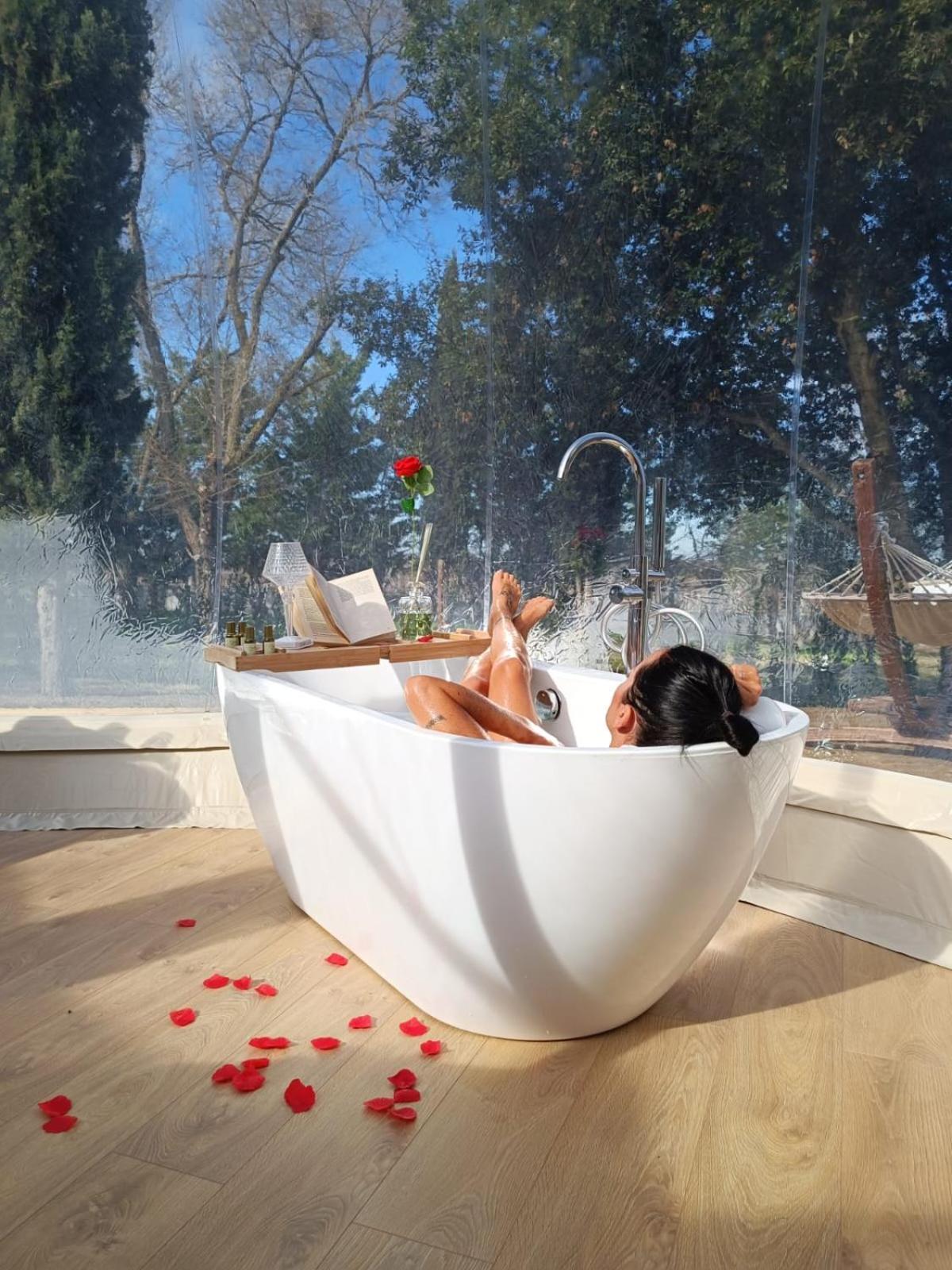 Bubble Room Puglia Villa Bautier Bubblenights Cerignola Exteriér fotografie